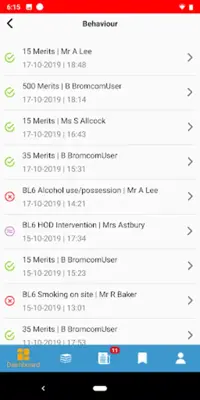 Bromcom Student App android App screenshot 4